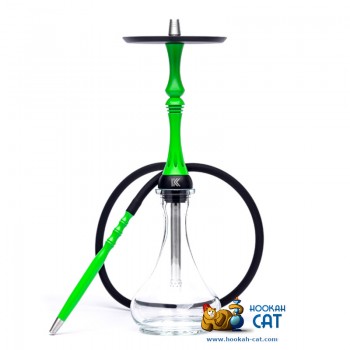 Кальян Alpha Hookah Kappa Green Fluor X (Альфа Хука Каппа Зеленый Х) - фото 1